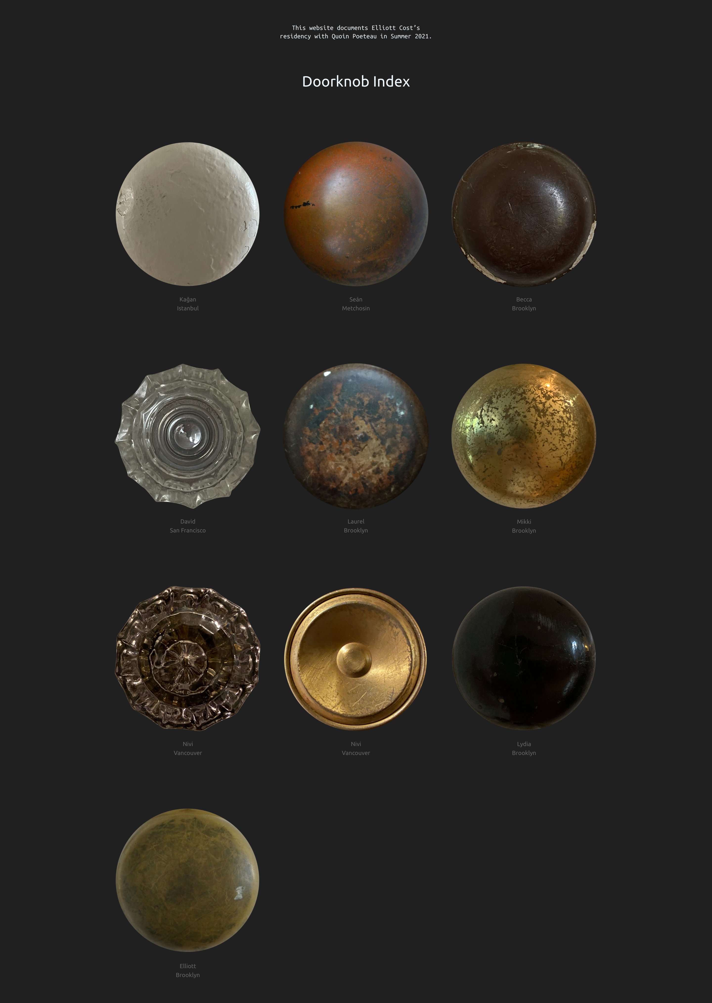 Doorknobs