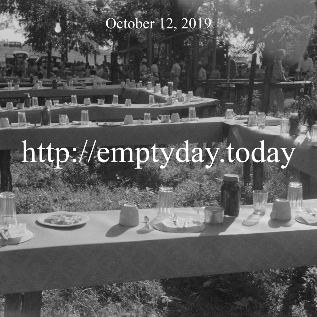 Empty Day 2019 Advertisements
