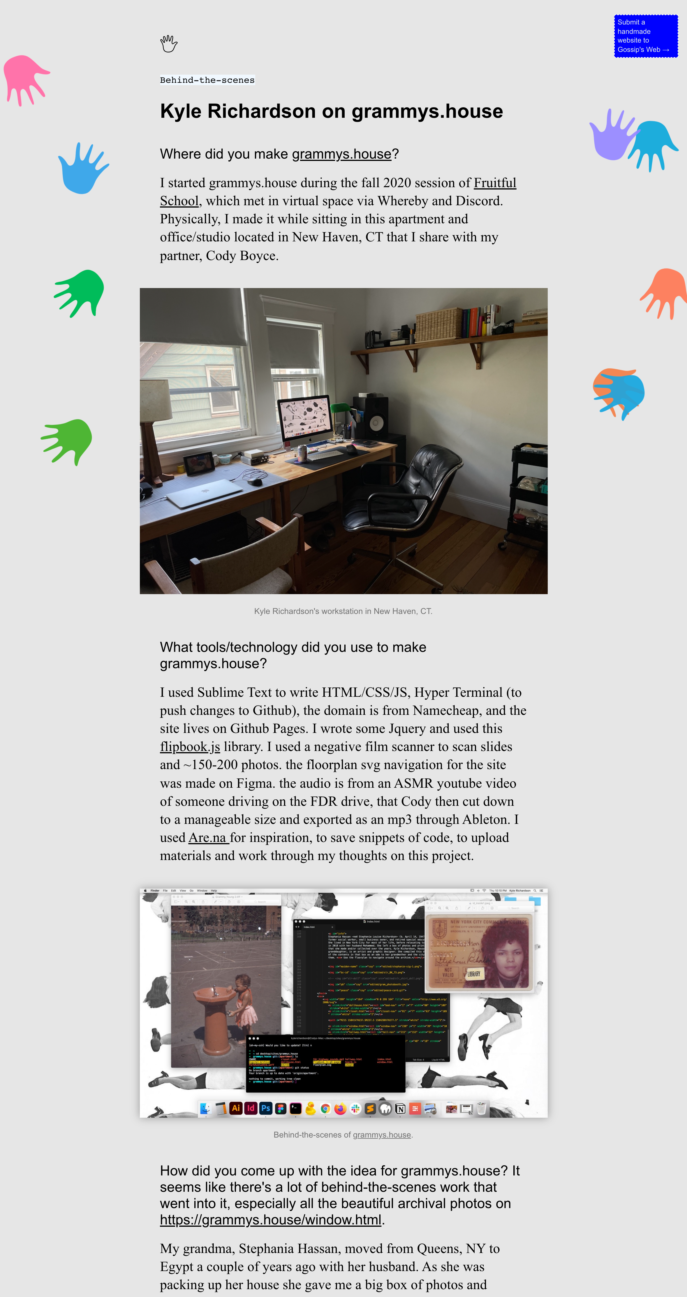 Gossip's Web Blog